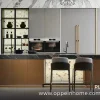 Modern European Kitchen Cabinets with Island - HOUMAS