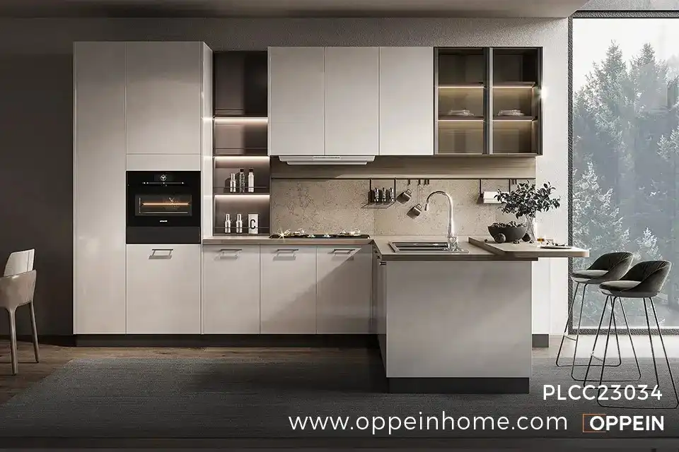 Luxury Frameless Flat Panel Kitchen Cabinet - SONG FOR YOU