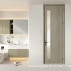 Modern Grey Oak Full-height Interior WPC Door